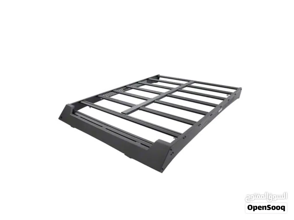 NEW Go Rhino Ceros Low Profile Roof Rack; Textured Black
