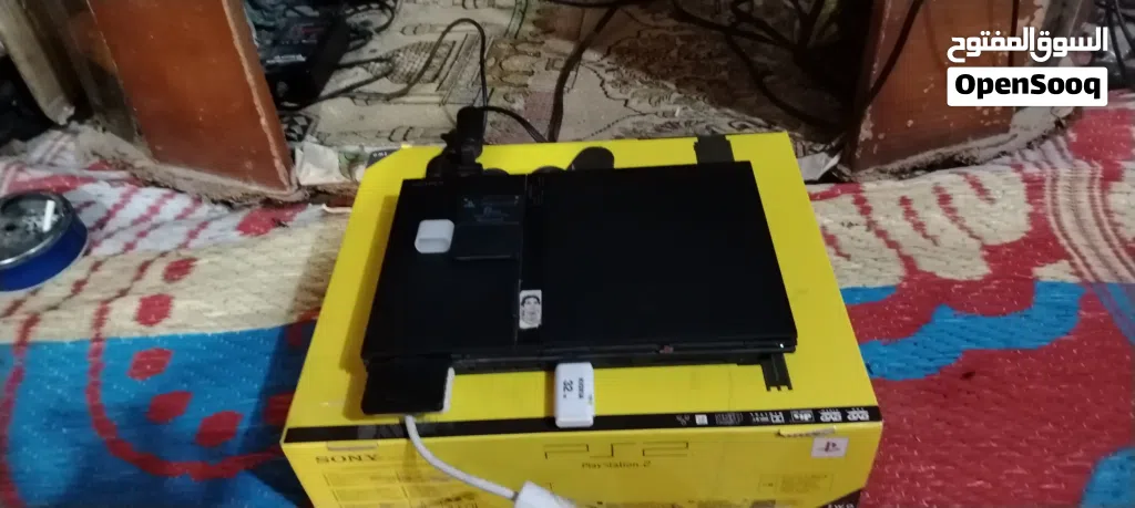 السلام عليكم بلي استيشن 2 غراضة كاملة استعمال شهرين + تلفزيون LG