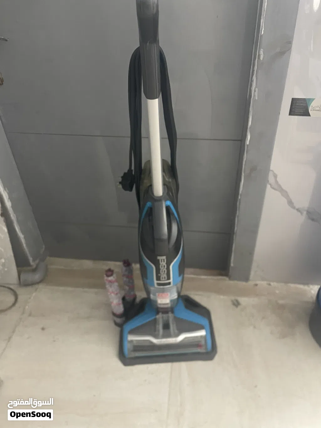 مكنسة غسيل أرضيات وسجاد وباركيه بيسل بيسيل كروس ويف 1713 بسلك Bissell Crosswave