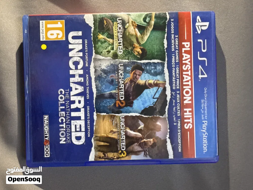 UNCHARTED THE NATHAN DRAKE COLLECTION PART1,2,3 , أنشارتد: مجموعة ناثان دريك، الأجزاء 1، 2، 3