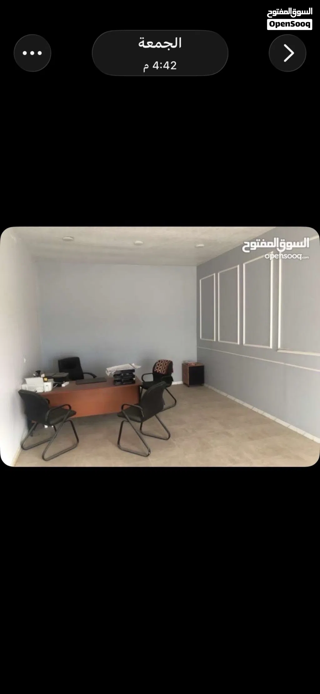محل للايجار موجود فيه مكيف حاله ممتازه وجبس موقع محل ممتاز