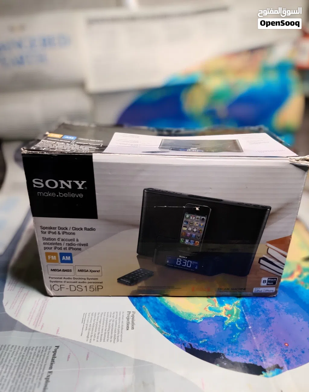 سماعه نوع SONY. وارد بضائع اوروبي معها جميع ملحقاتها بسعر 20