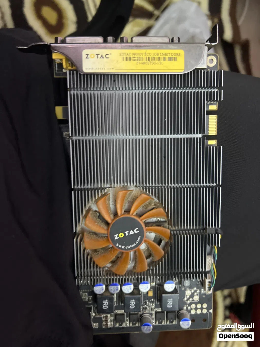 ZOTAC 9800GT ECO 1GB 256BIT DDR3 للبيع السعر 50 قابل للتفاوض بل معقول