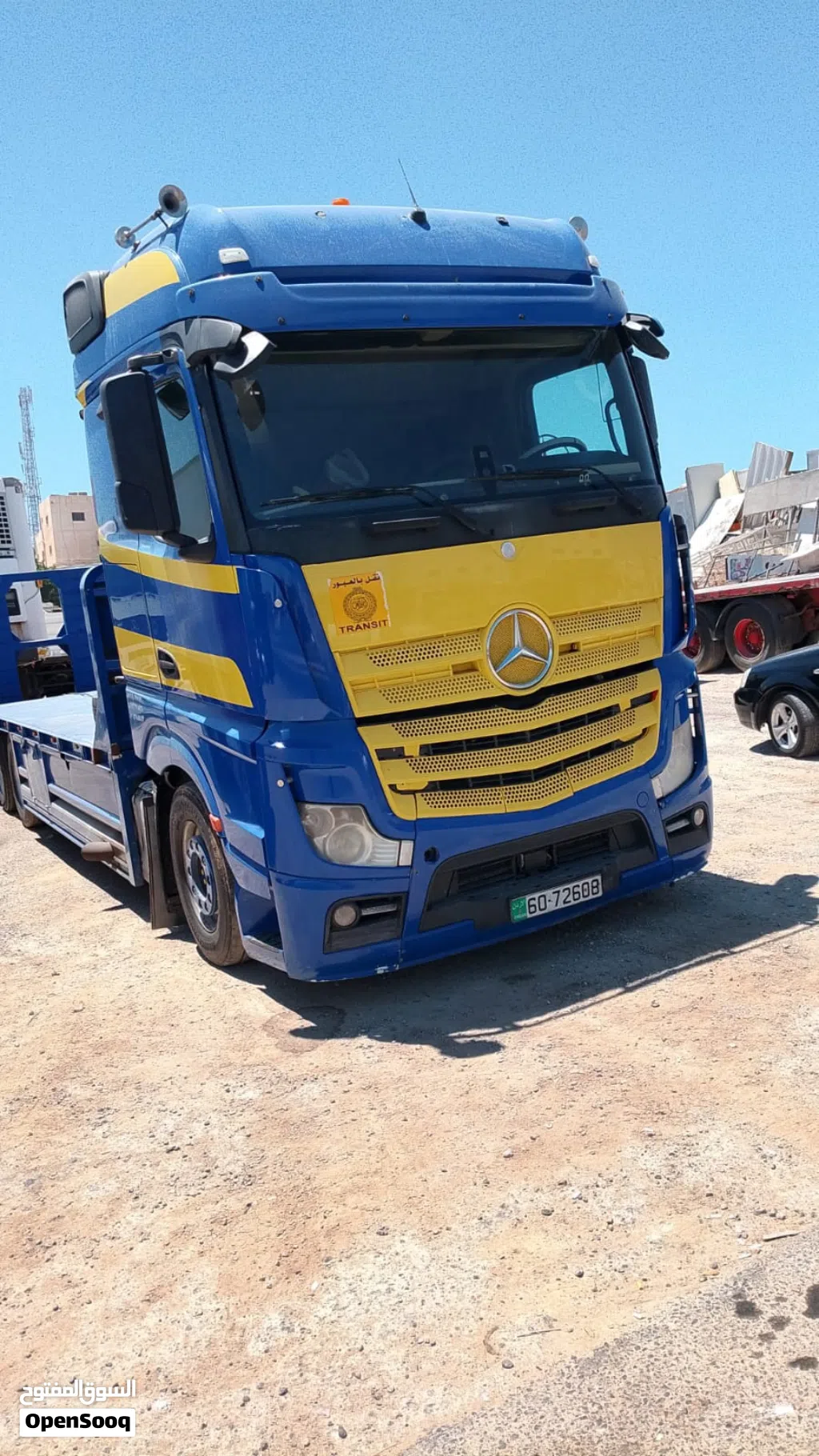 سطحة مرسيدس mp4 2014 جاهزة للشغل والدخل اليومي