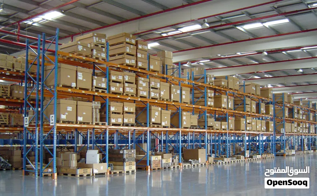Heavy Duty Industrial Pallet Racking System for Sale – 18 Bays (Rafturk Turkey)