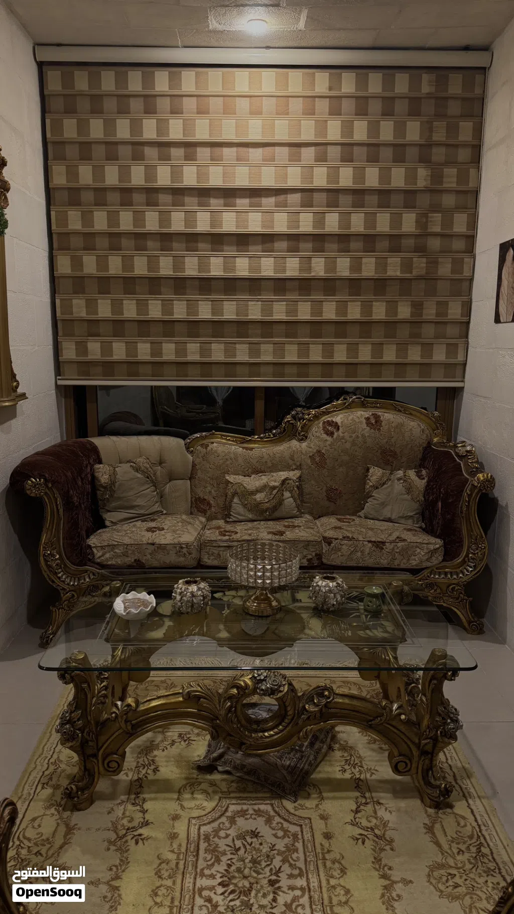 طقم كنب حفر بحالة ممتازة