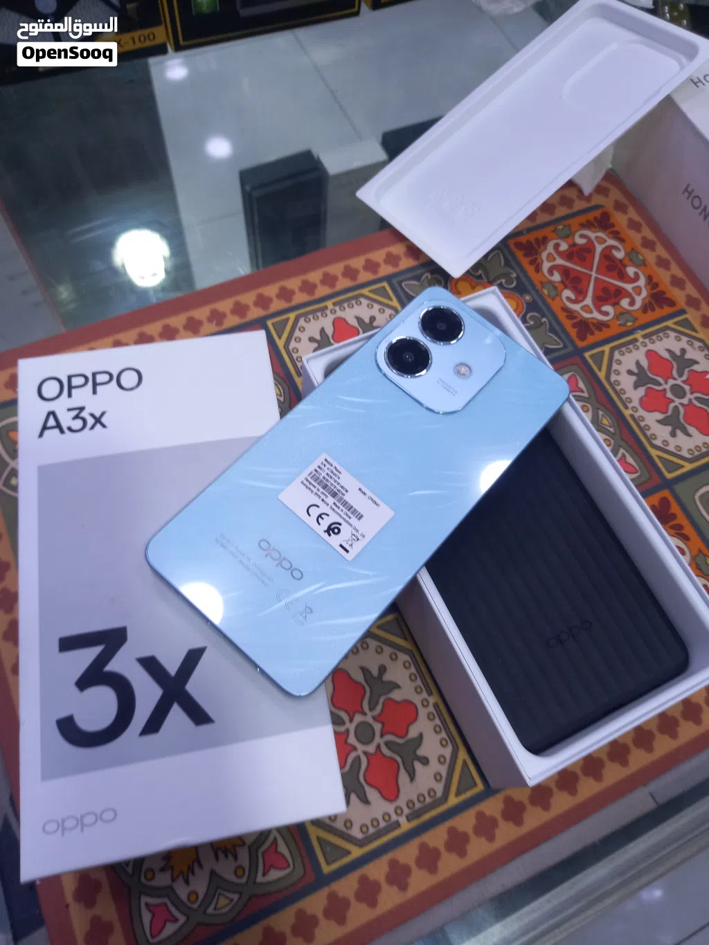 جهاز OPPO A3x مواصفات 128 جيجا رام4, مستعمل بحالة الوكاله