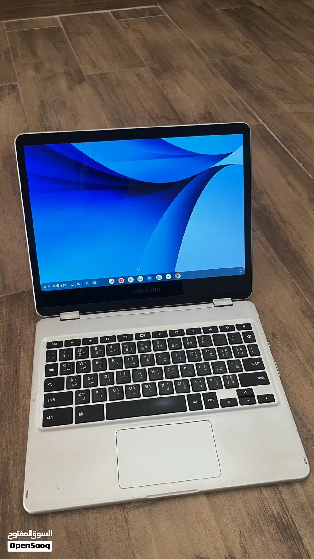 لاب توب سامسونج كروم بوك (Samsung Chromebook) لمس مع قلم - نظيف وبسعر ممتاز قابل للتفاوض