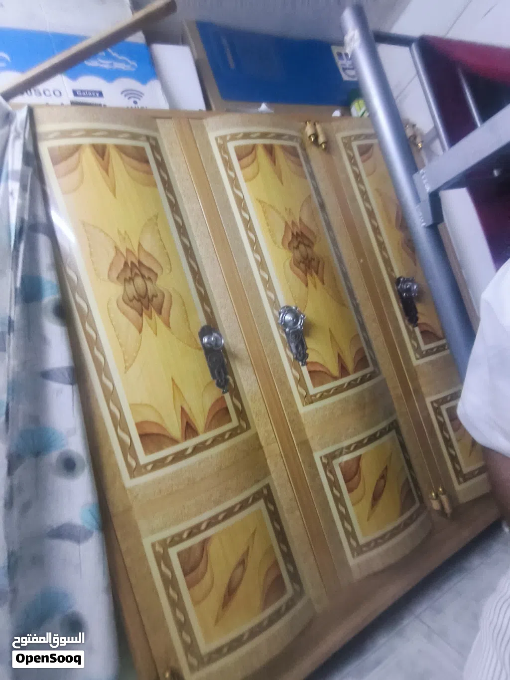 steel cupboard