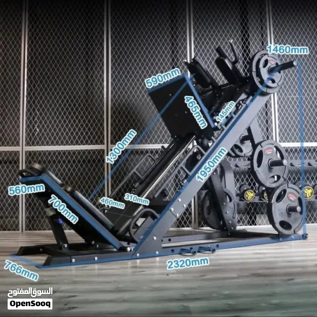 .(Hack Squat Machine) هاك سكوات بأقل سعر بالمملكه ومتوفر لدينا خدمة التوصيل حسب المنطقه