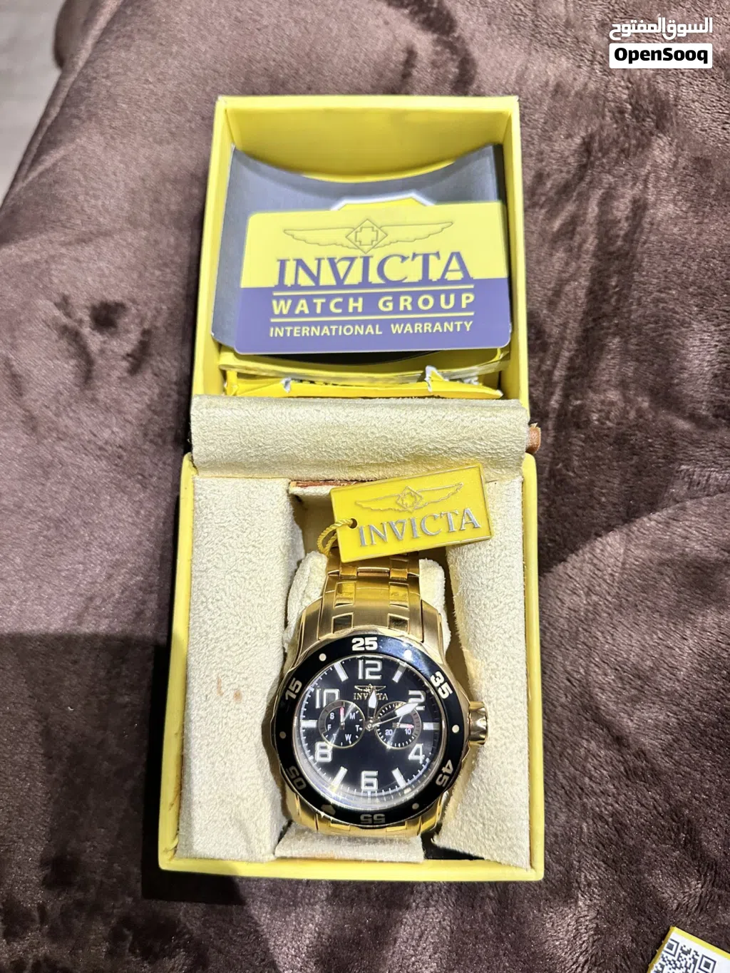 ساعة إنفيكتا برو دايفر أصلية (Invicta Pro Diver 17497) بالكرتونة - بحالة وكاله غير مستخدمه
