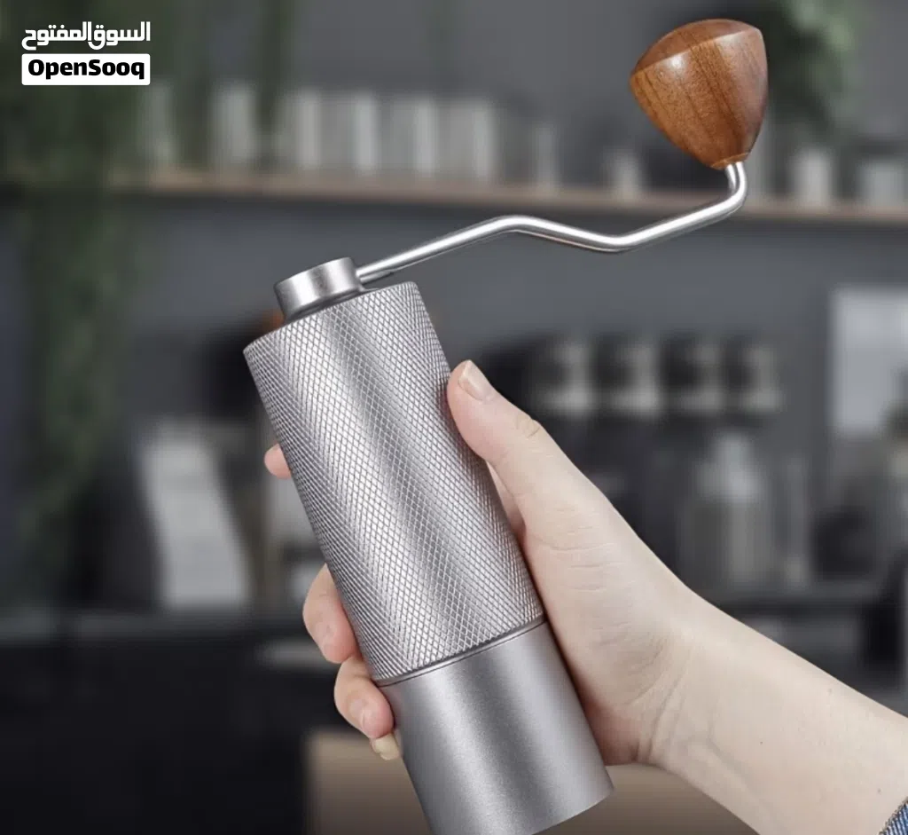 طاحونه قهوه يدويه ايطاليه اصليه درجه اولى ترس ستيل
