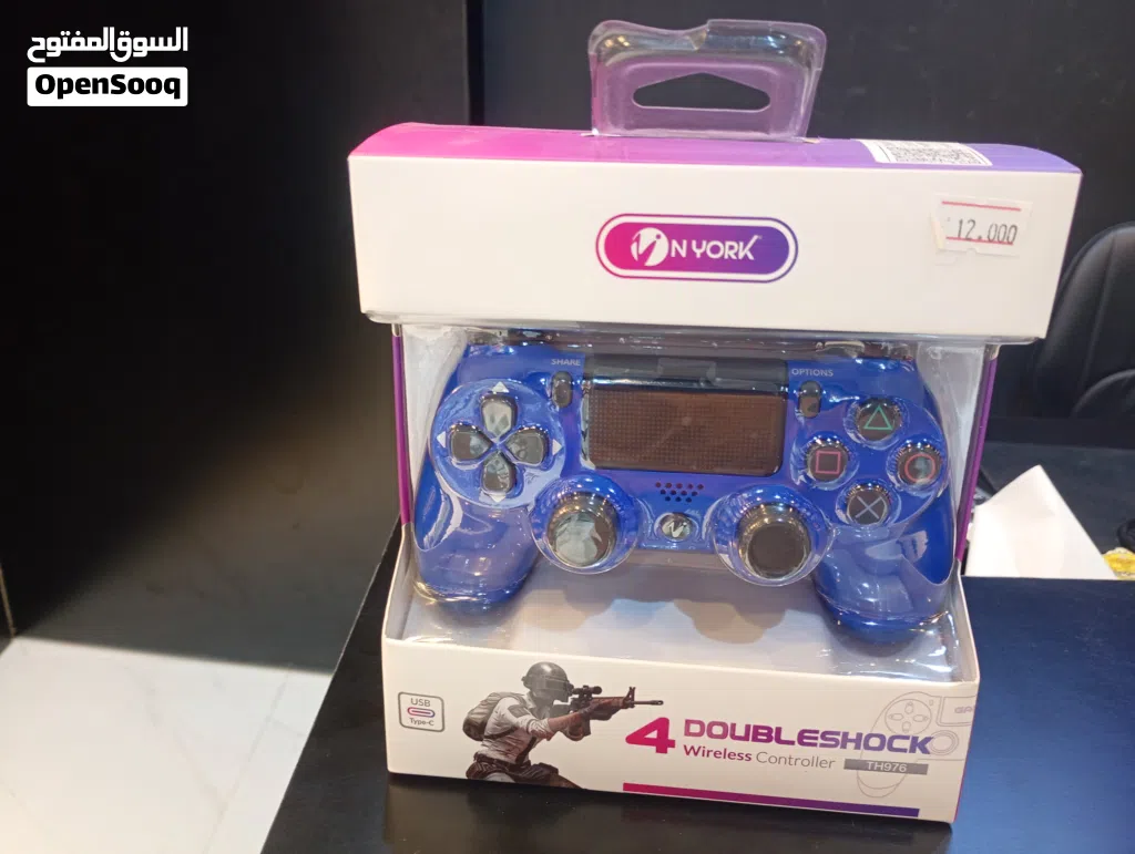 يد تحكم بلايستيشن 4 PS4 controller 1 year replacement warranty