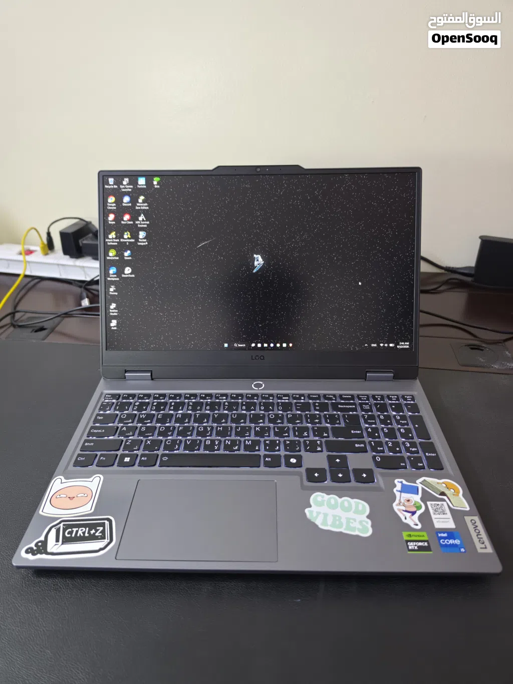 Lenovo LOQ 15IAX9 Gaming Laptop - i5 12450HX - RTX 2050 - 12GB RAM