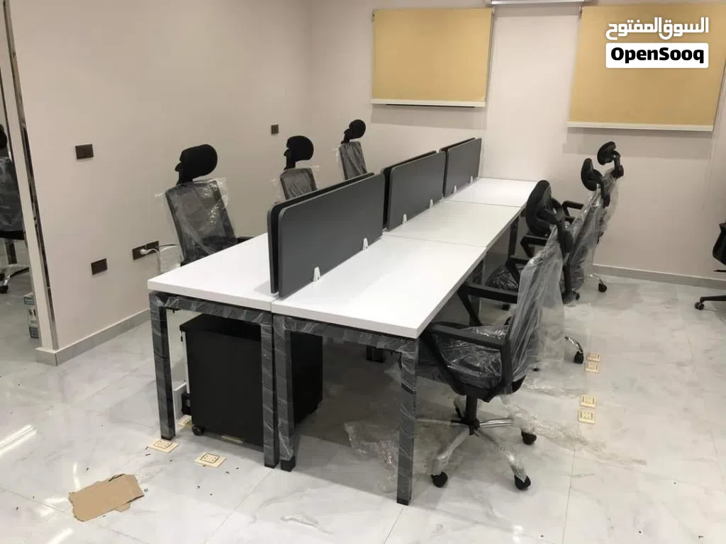 خلية عمل /وركستيشن/ Workstition/مكتب موظفين مكاتب خشب mdf