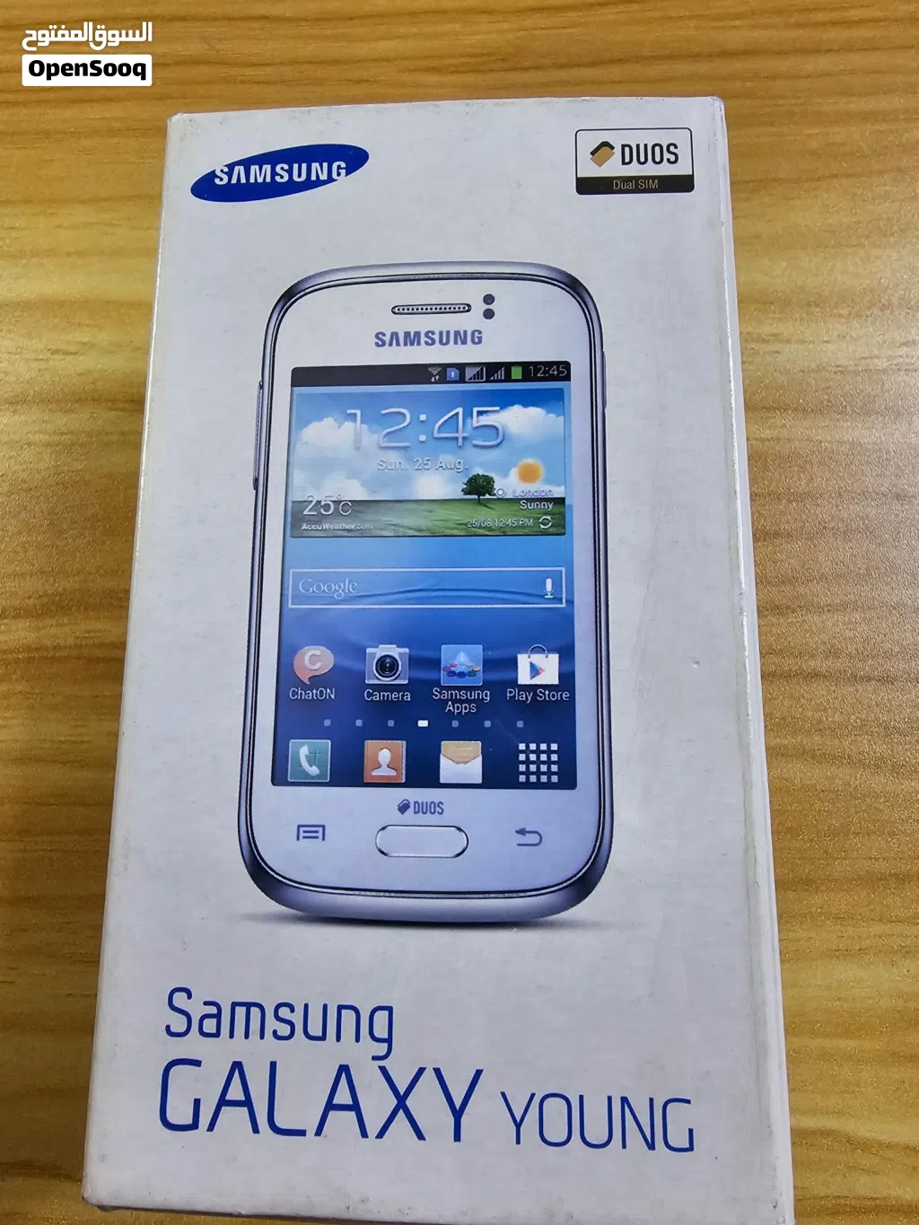 Samsung Galaxy Young Duos جديد بالكرتونة عليه الختم