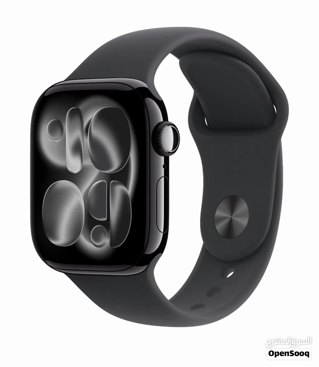 Apple watch series 10 GPS + Cellular 46 mm Jet Black Aluminum Case - M/L