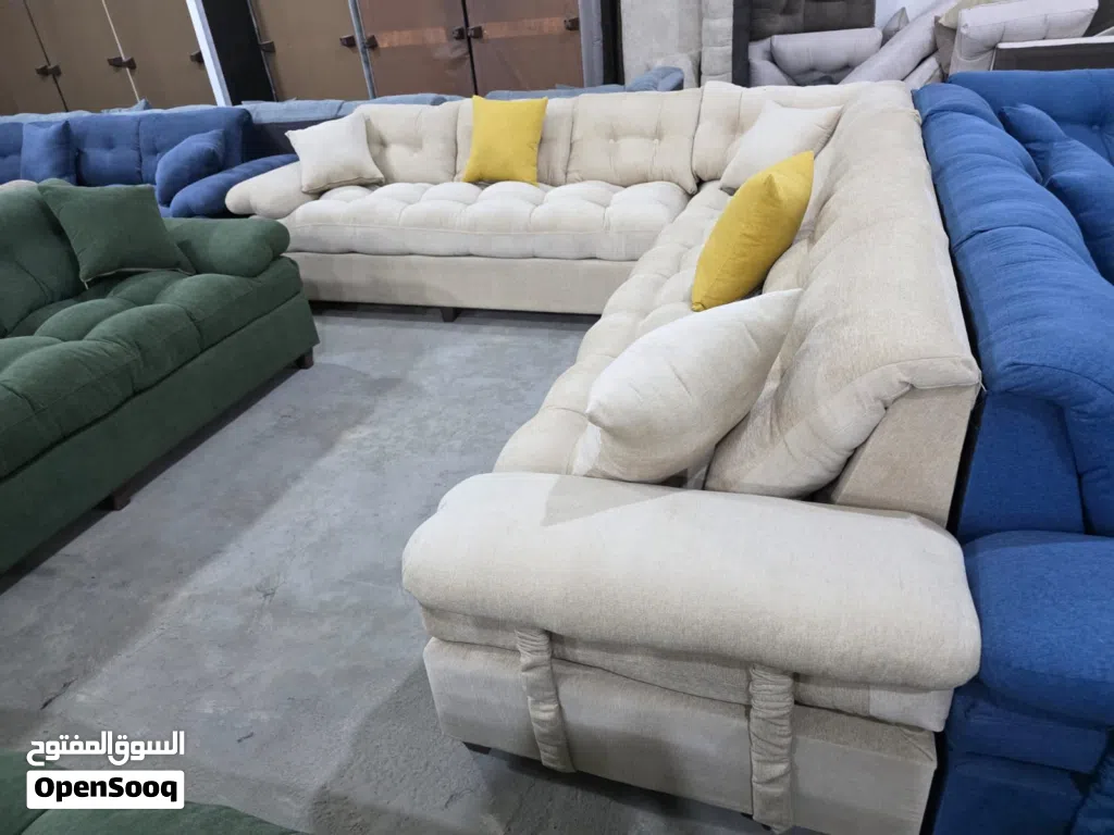 كنب جديد للبيع بالرياض حرف L