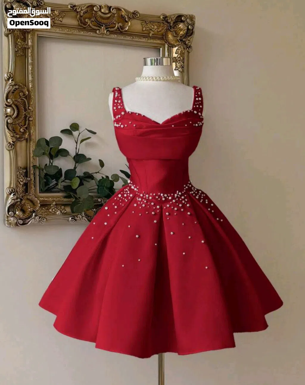 فستنان سهره عنابي مشكوك