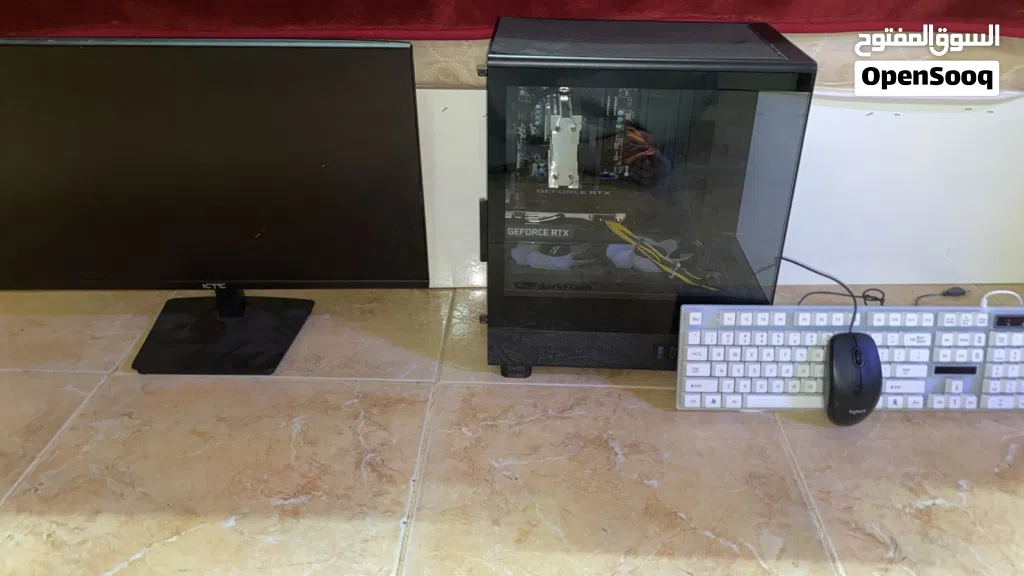 بي سي للبيع مع شاشة وكبورت وموس مقابل ببغاء كاسكو اوفلوس أو دراجة نارية