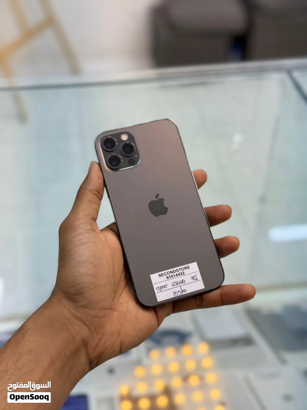 iPhone 12 Pro 256 GB with above 90% BH - Good working device for sale