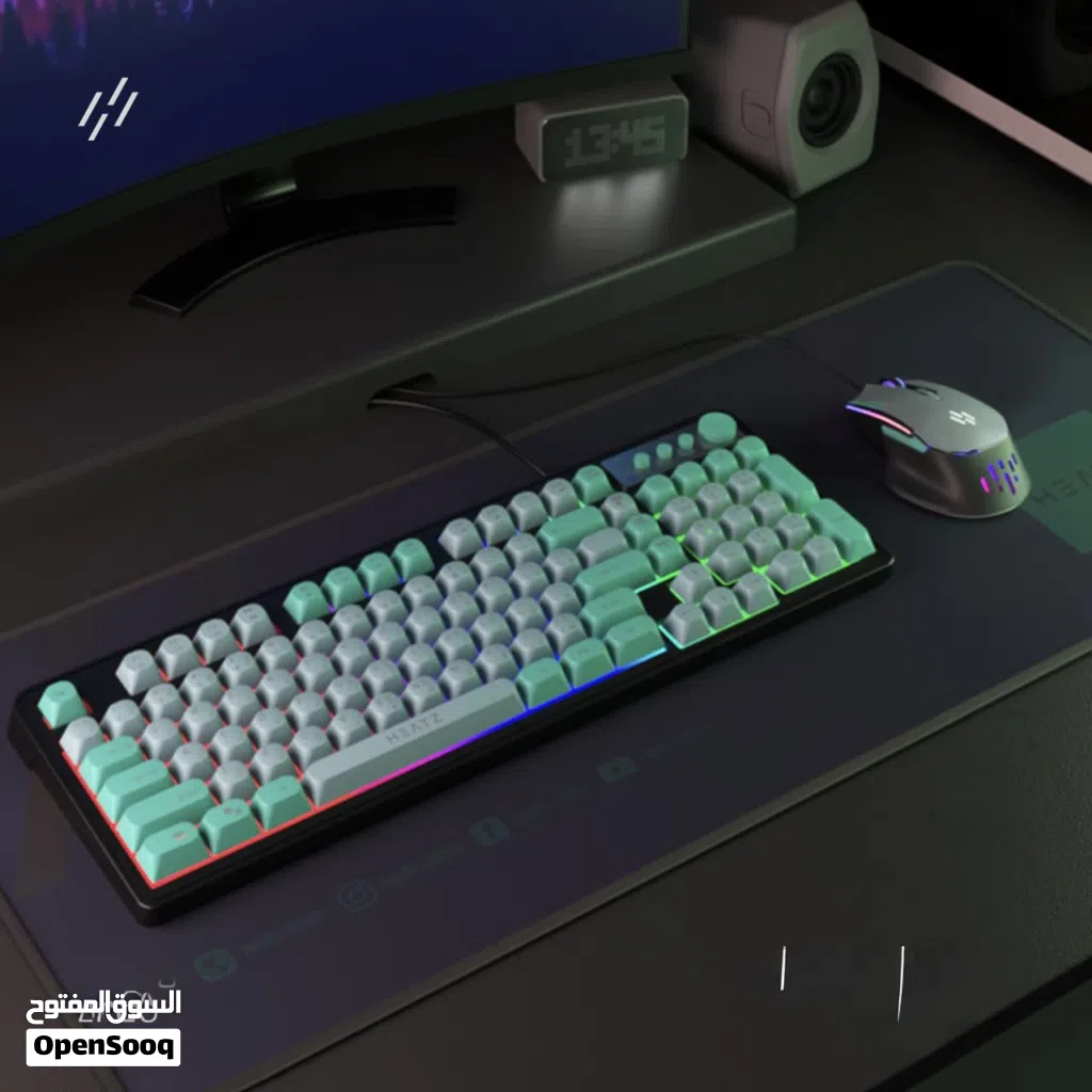 Keyboard combo mouse+headset+mousepad