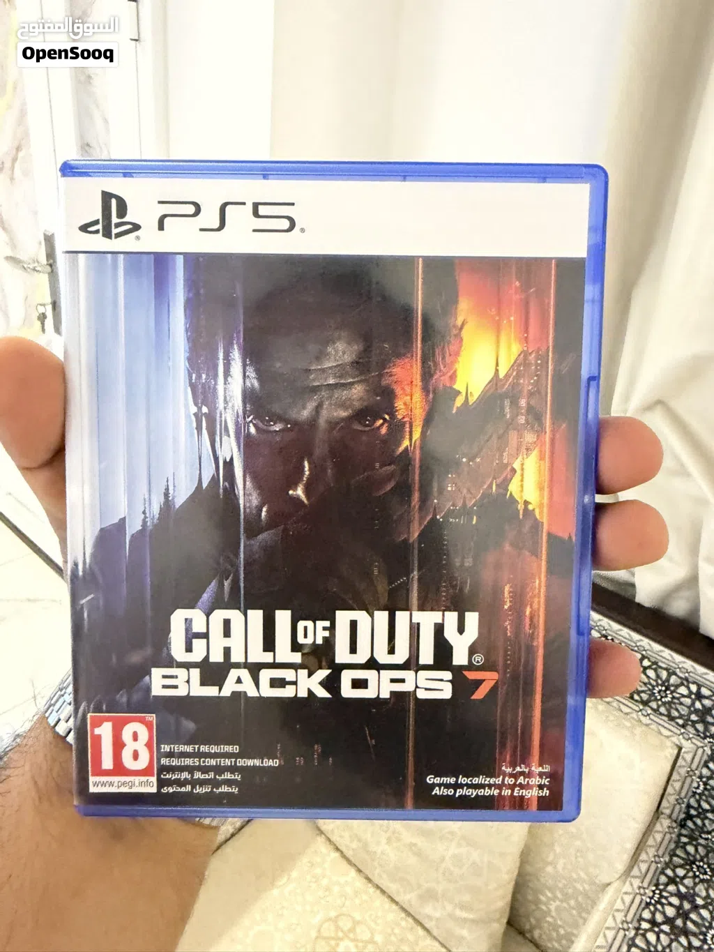 للبيع مستخدم ثلاث مرات فقط black ops 7