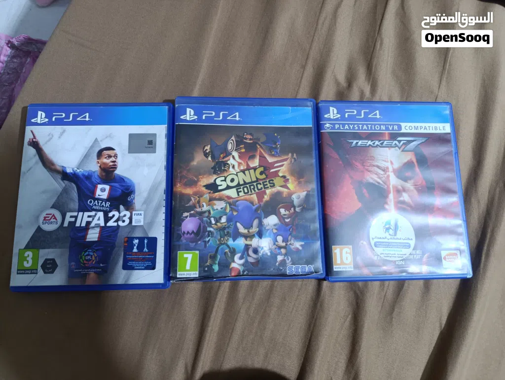 مرحبا اقراص ps4 للبيع نظيفات جدا
