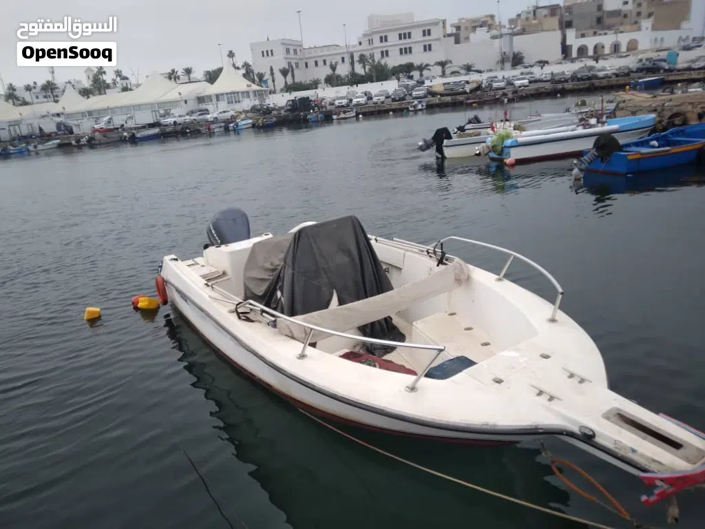 قارب فايبر امريكي الصنع