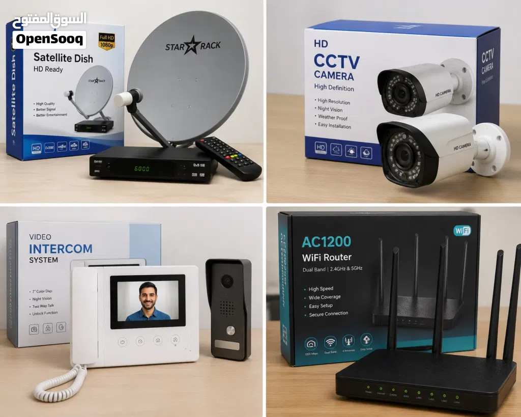 DISH INSTALLATION.TV BOX.WIFI ROUTER