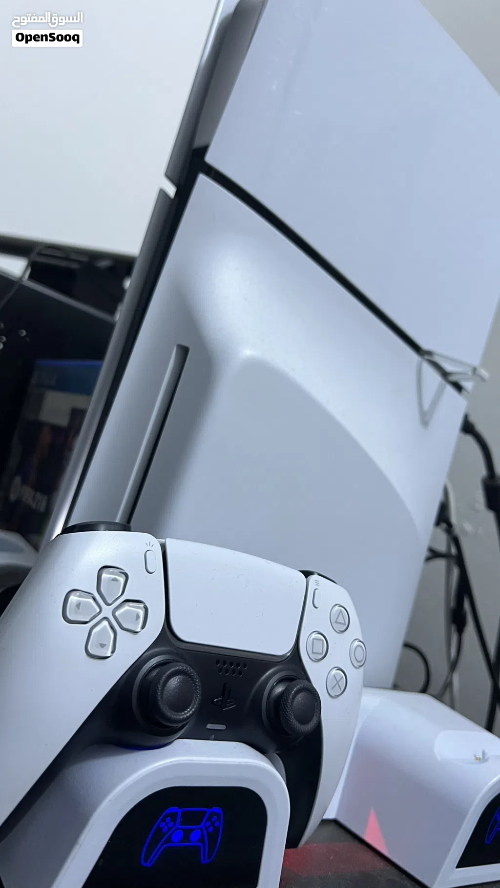 جهاز PS5 Slim نضيف للبيع نسخة الماع واحد تيرا