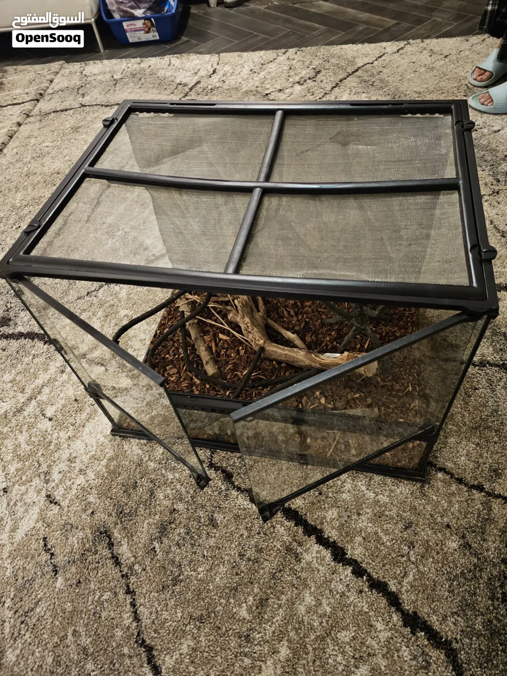 pet Cage with havy glass