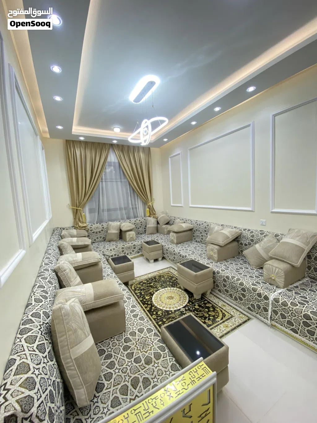شقة مفروشة للإيجار باااااافخم الاثاث في بيت بوس وسط الخدمات العامه جديده اووول ساكن و600 دولار فقطط