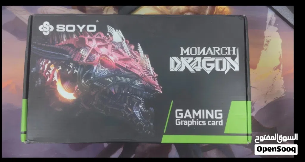 كارت شاشه AMD rx580 8 g ابيض