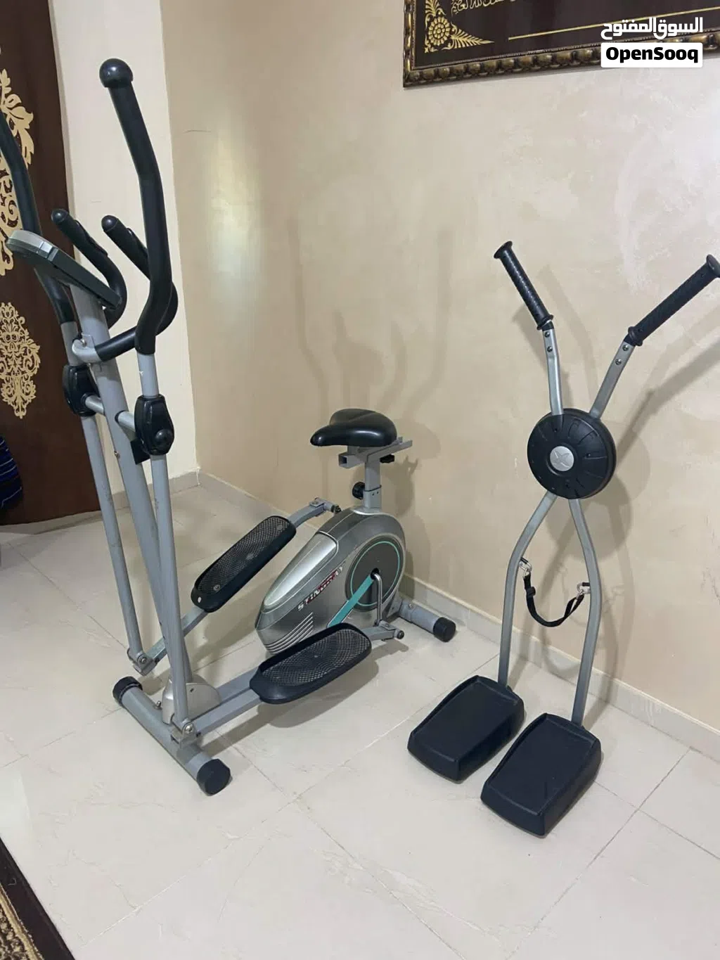 (إليبتكال + دراجة):