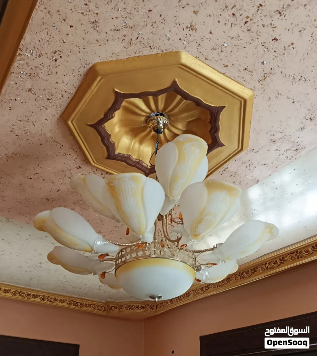 ثريا على شكل ورده