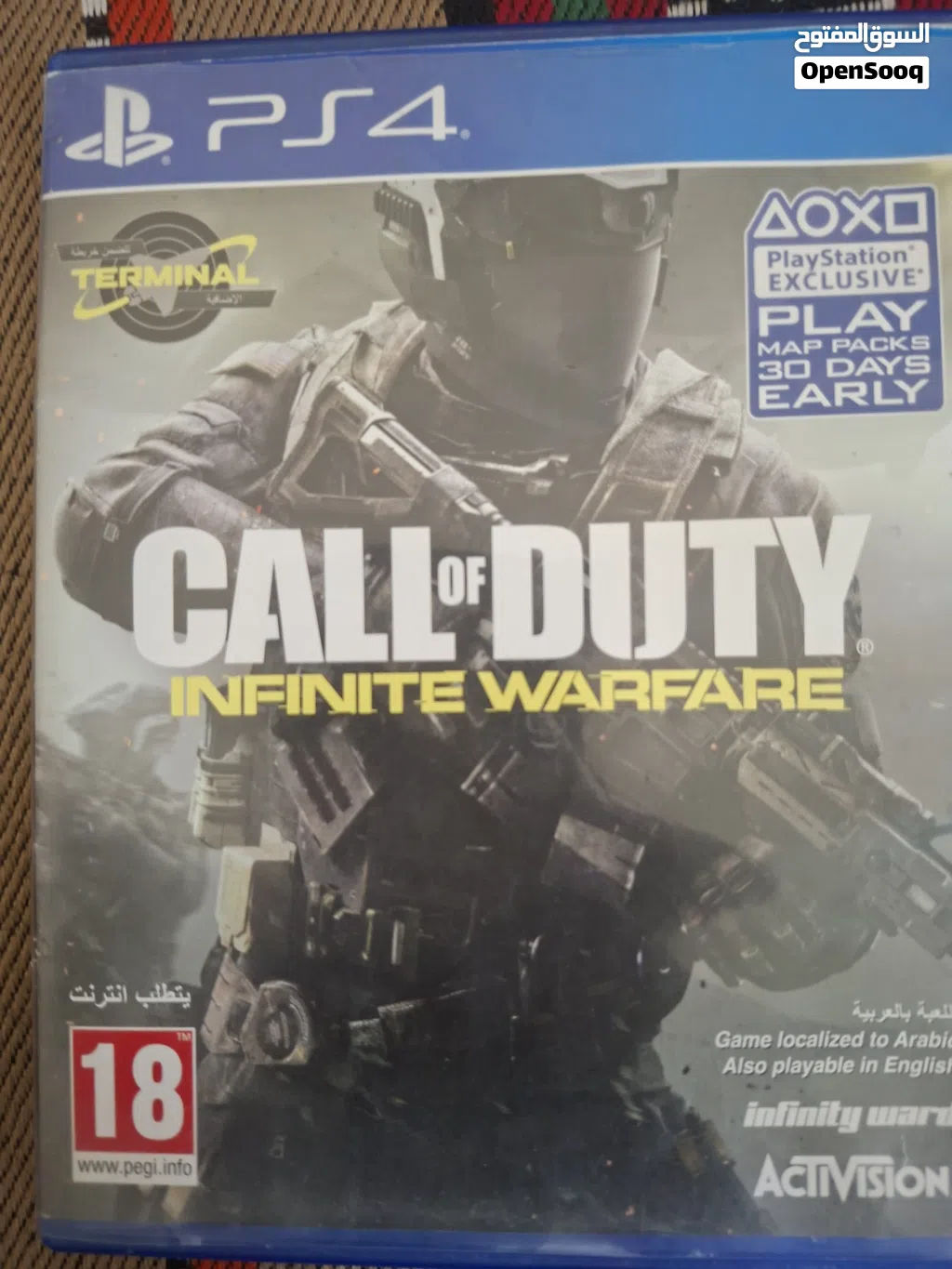 قرص cod infinity warfare ps4