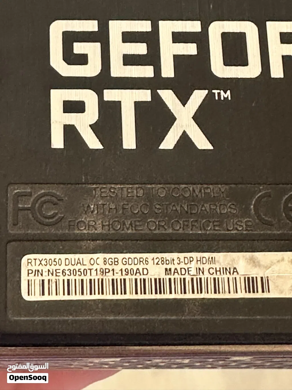 GPU 3050 OC version