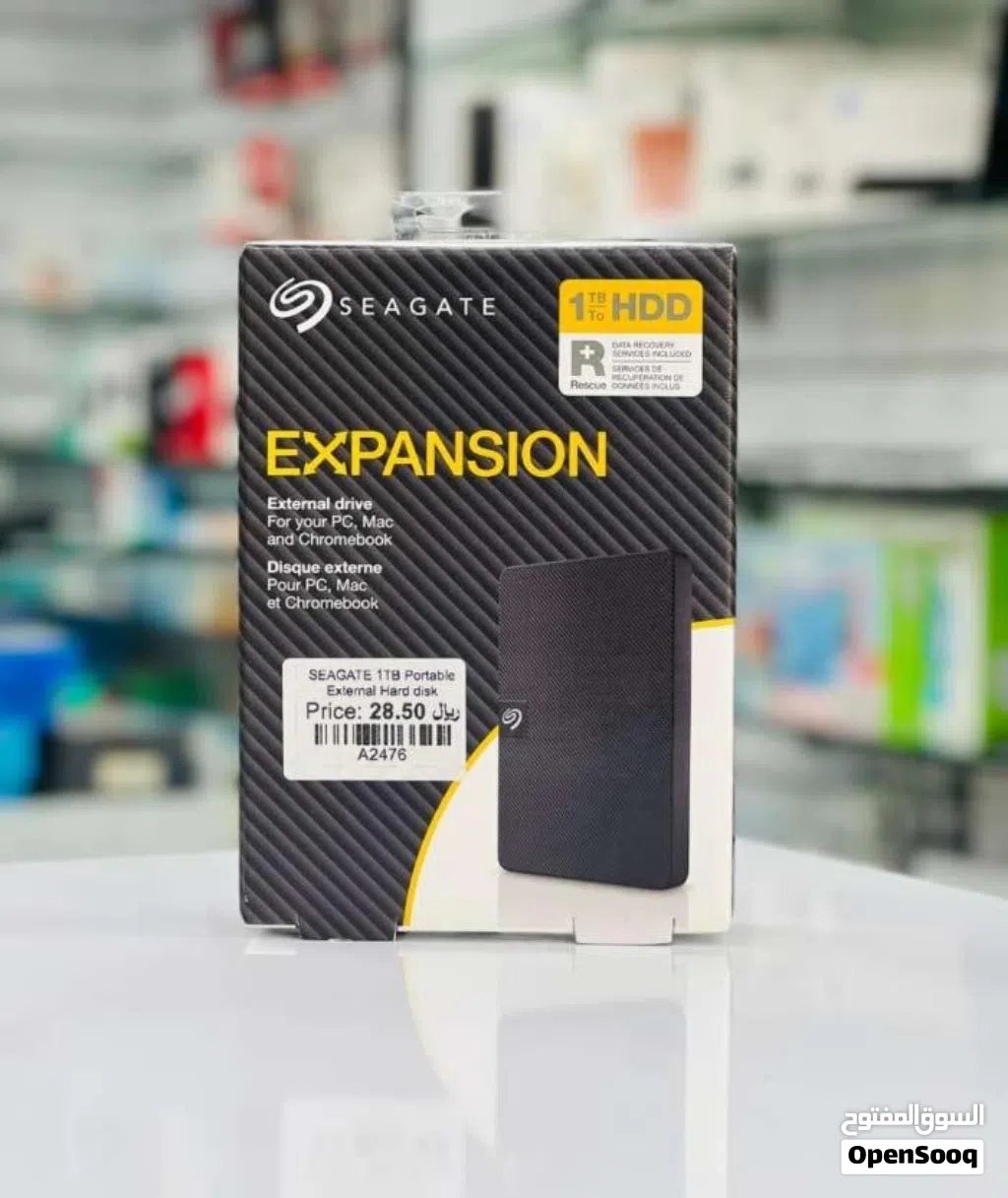 Brand New Seagate 1TB HDD in Oman Instant Backup
