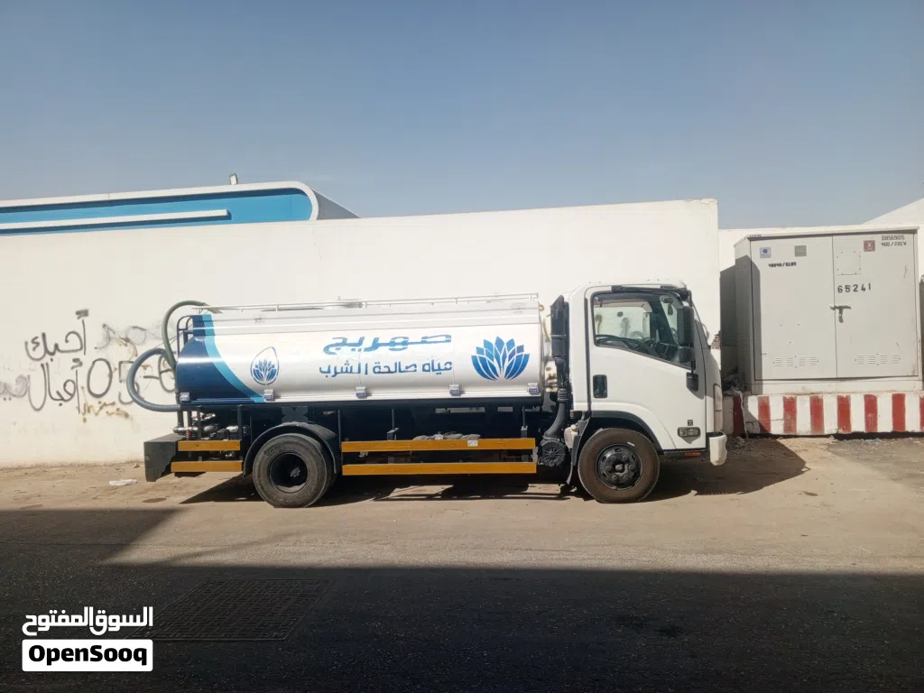 وايت مياه صالحه للشرب 6طن للخرانات الارضيه والعلويه والمسابح والمطاعم