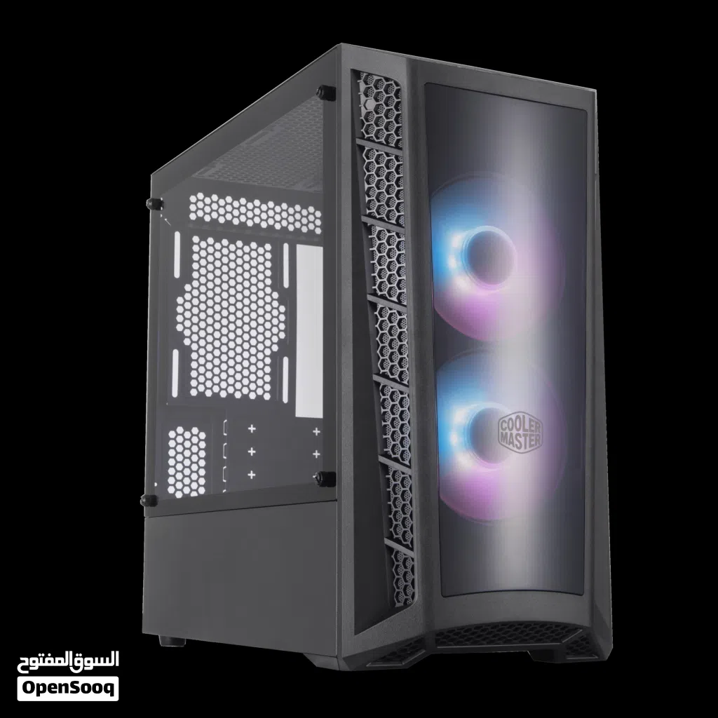 للبيع كيس كولر ماستر اصلي مع 3 مراوح deepcool