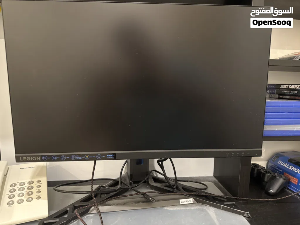 Lenovo Legion R24E 23.8 Gaming Monitor قيمينق مونيتر لنوفو ليجن 23.8 انج