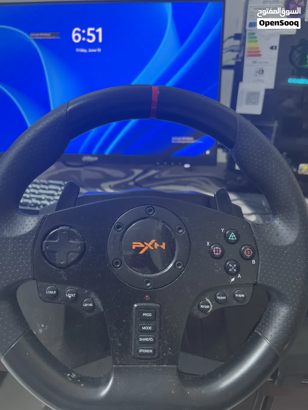 دركسون steering wheel pxn thrust master