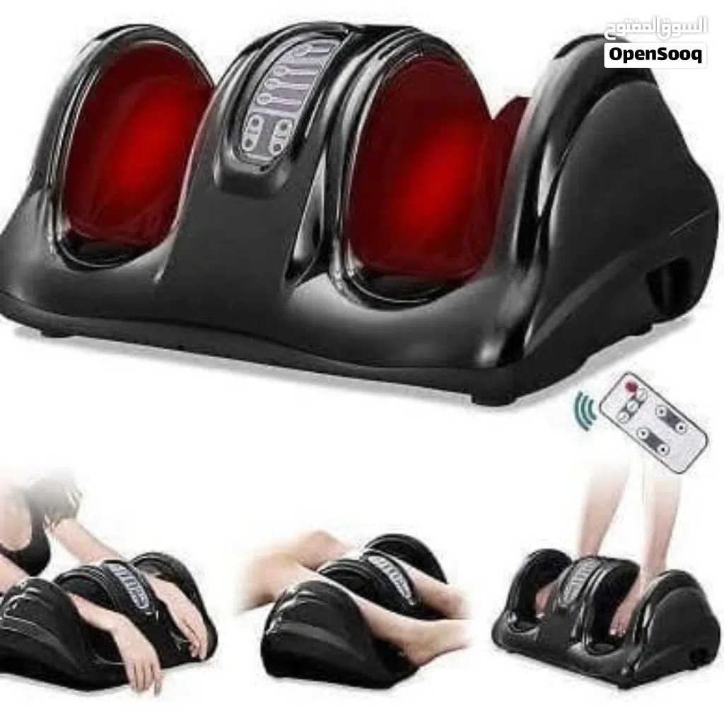 جهاز مساج وتدليك القدمين وتنشيط القدمين foot massagerمع ريموت