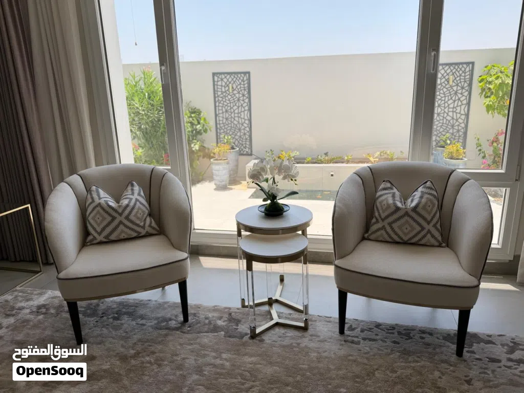 High-Quality Custom Furniture Set: 2 Sofas, 2 Armchairs & Bench