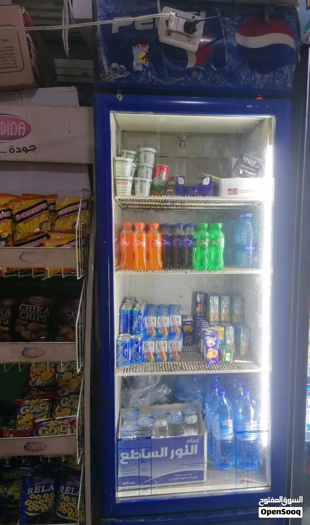 ثلاجة عرض مفرد بيبسي للبيع