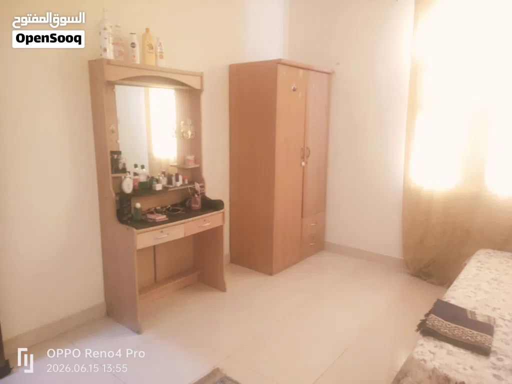 شقة غرفتين وصالة ومطبخ و 2 حمام للايجار فترة الخريف من 20 / 6 حتى 20 /8