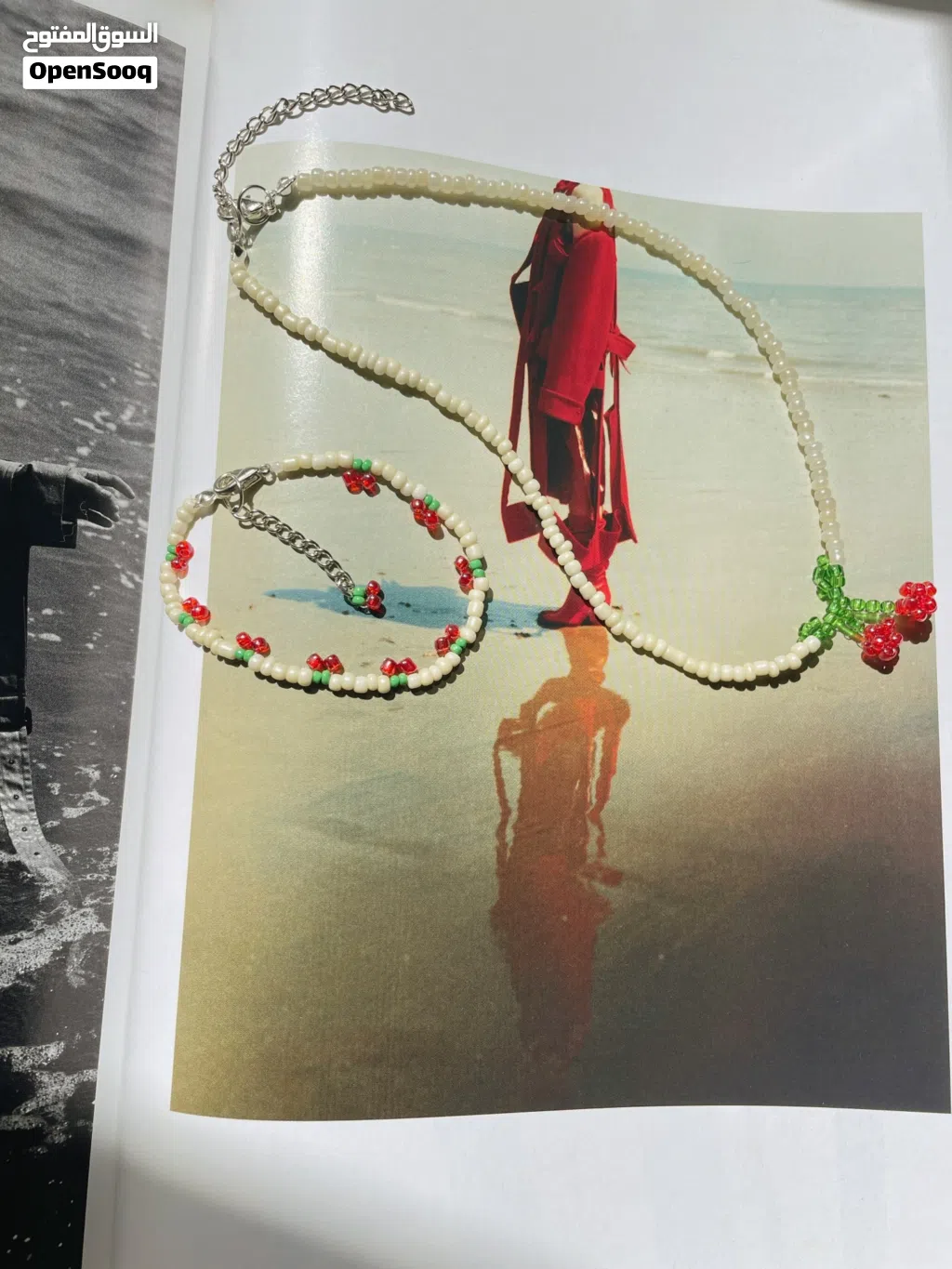 أساور وحلق من الخرز صنعت يدوياً Handmade accessories