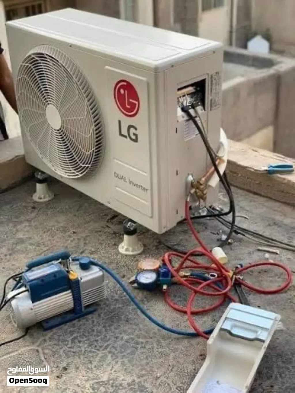 صيانة جميع المكيفات والسبالت العاطلة وغسل ونصب