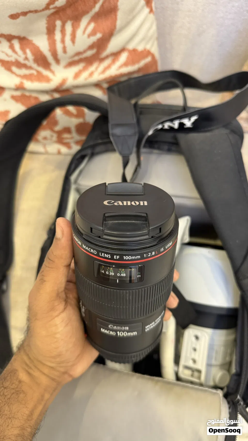 عدسة 100mm مايكرو نظيفه جداً